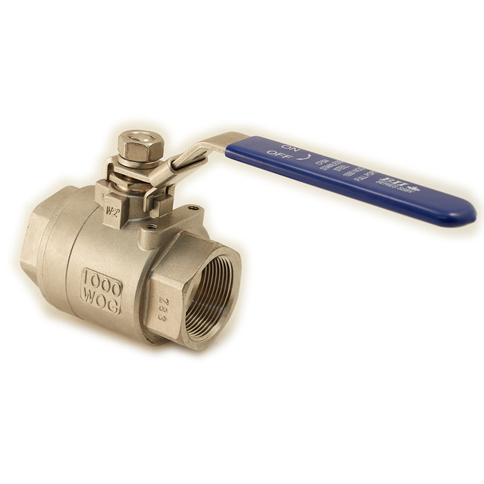 1 1/2" Stainless Ball Valve