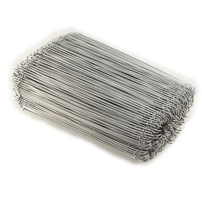 10" Heavy Duty 15 Gauge Galvanized Wire Ties (500/Roll)