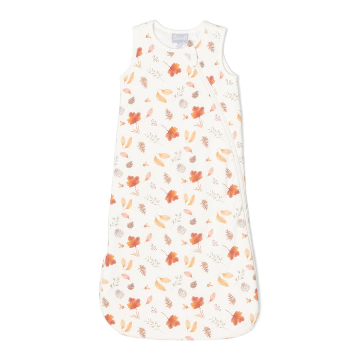 Coccoli Modal Sleepsack - Fall on Cream-AM5722-302 NB-9M 1.5T-Pumpkin Pie Kids Canada