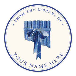 Delftware Flute - Ex Libris Medallions