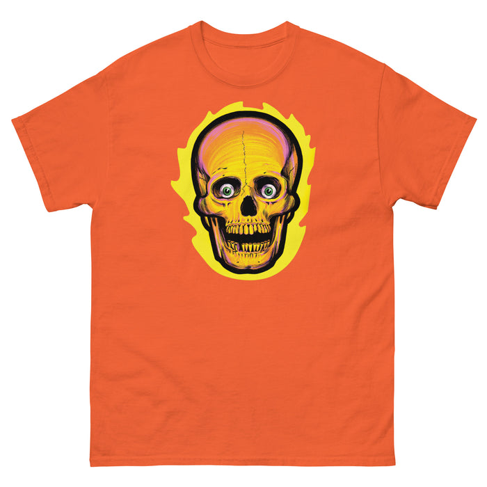 Flaming Skull Men's Classic Tee