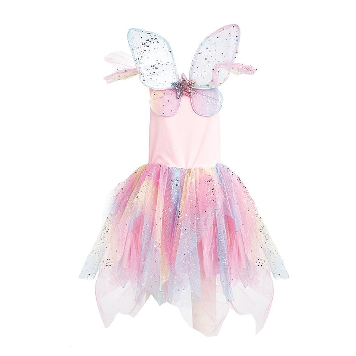 Great Pretenders Rainbow Fairy Dress w/Wings-30825-Pumpkin Pie Kids Canada