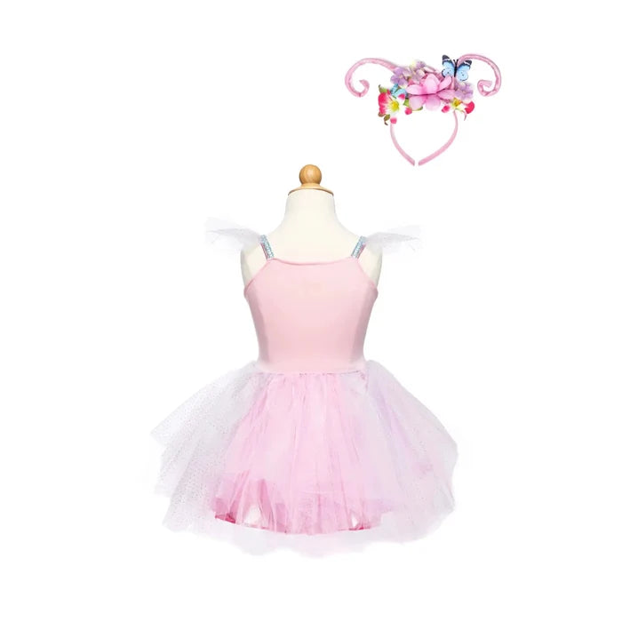 Great Pretenders Woodland Butterfly Dress & Headband-31625-Pumpkin Pie Kids Canada