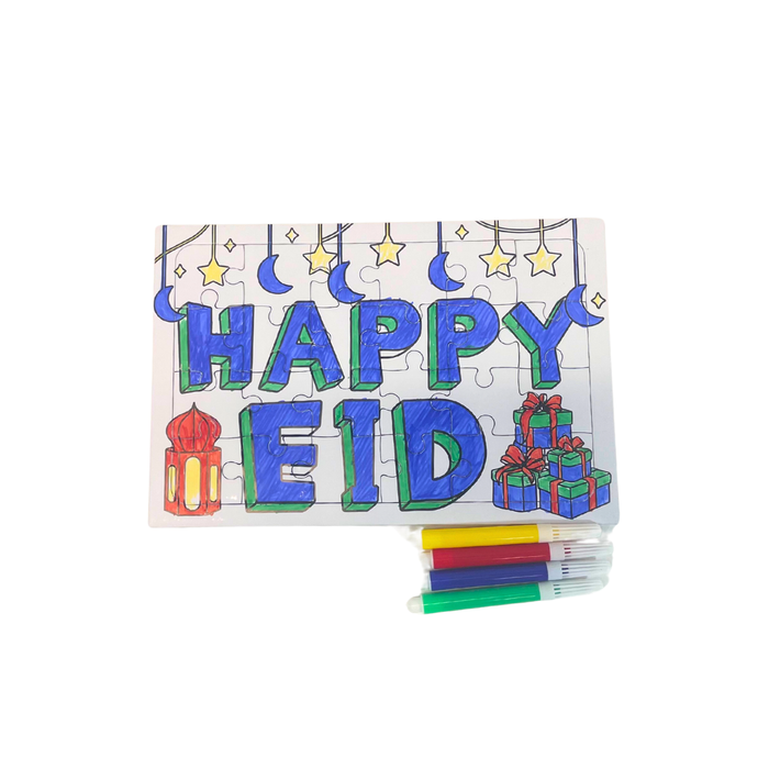 Happy Eid Puzzle LITTLE MUSLIM CRAFT