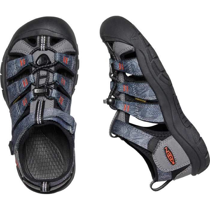 Keen Newport H2 Sandal - Steel Grey/Black-1026268 10-Pumpkin Pie Kids Canada