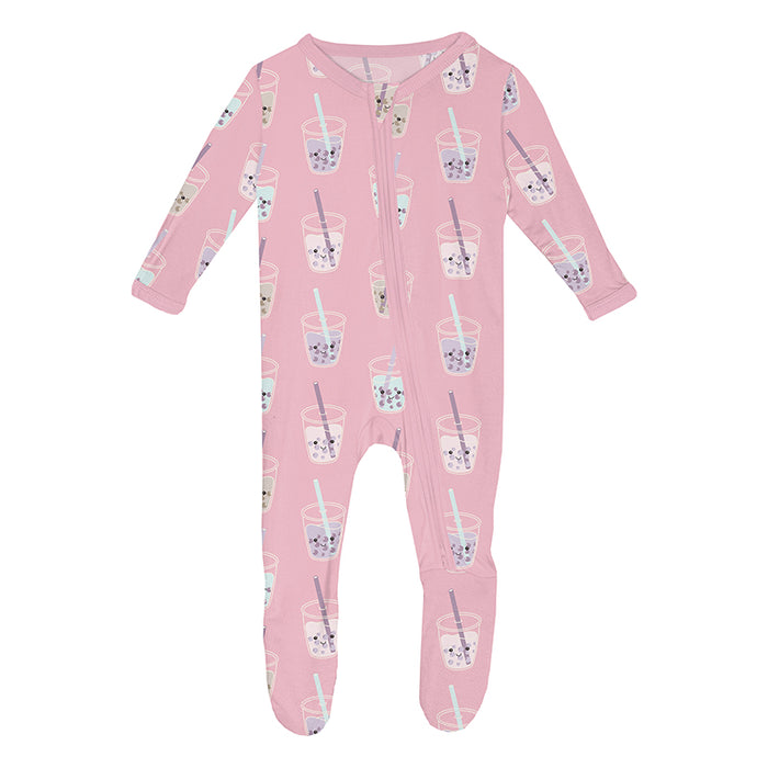 KicKee Pants Footie w/2W Zipper - Cake Pop Boba-FZ112-1-LI-S25D3A-CKBO N-Pumpkin Pie Kids Canada