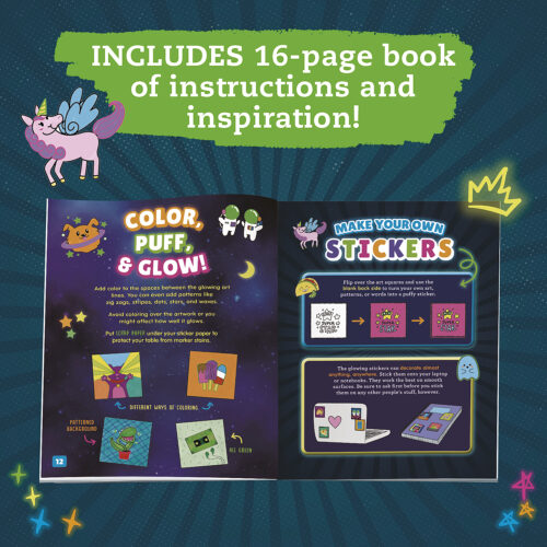 Klutz: Make Your Own Glow-in-the-Dark Puffy Stickers (Copy) SCHOLASTIC