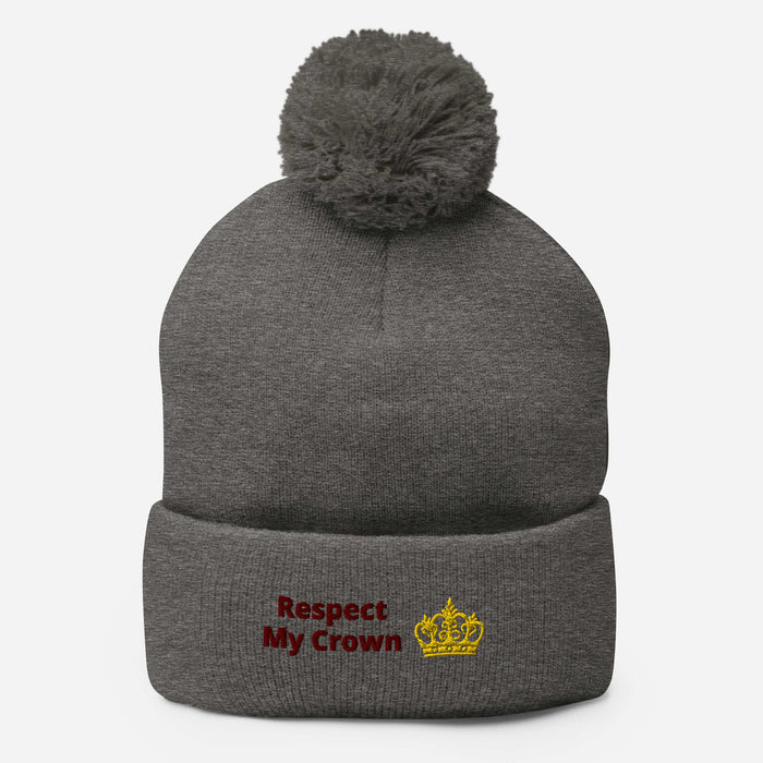 Queen Pom-Pom Beanie