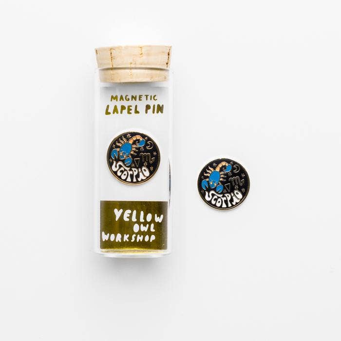 Scorpio Magnetic Lapel Pin