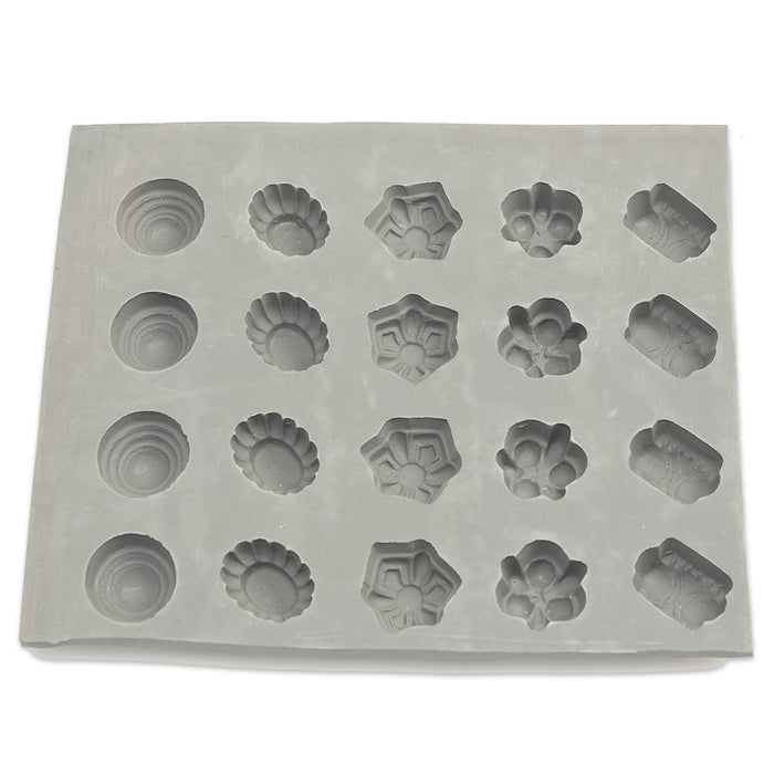 Variety Rubber Candy Mold (20 Cavity)