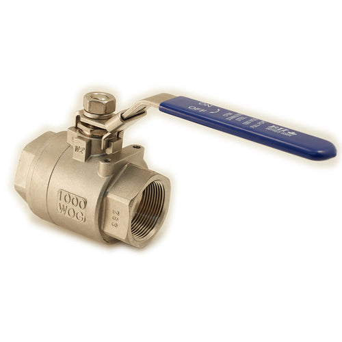 1 1/2" Stainless Ball Valve