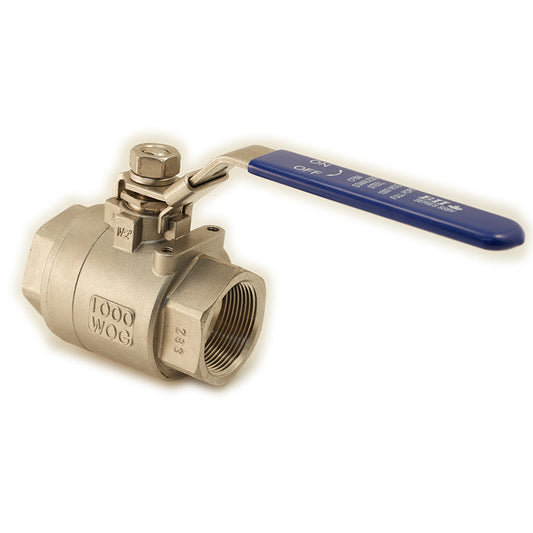 1 1/2" Stainless Ball Valve