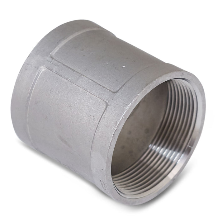 1 1/2" Stainless Coupling w/Female Thread