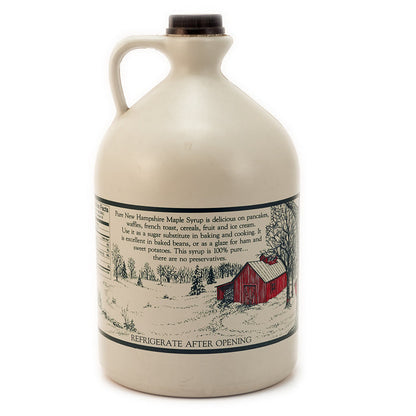 1 Gallon of Grade A Dark Color Robust Taste Maple Syrup