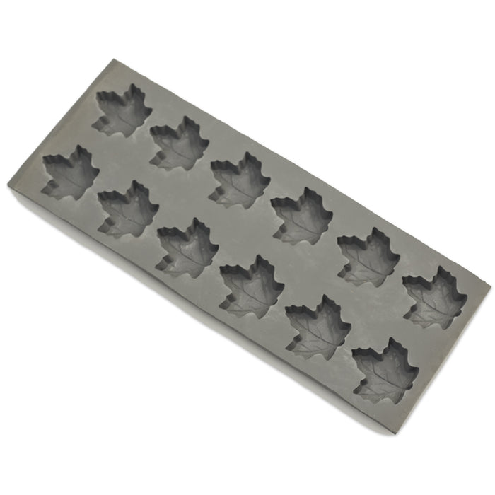 1 oz Maple Leaf Rubber Candy Mold (12 Cavity)