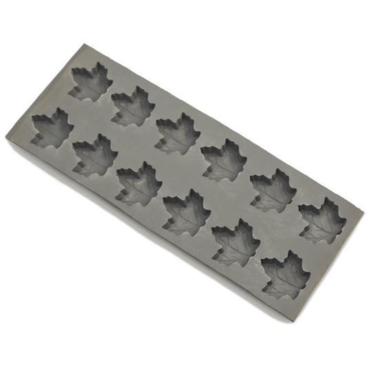1 oz Maple Leaf Rubber Candy Mold (12 Cavity)