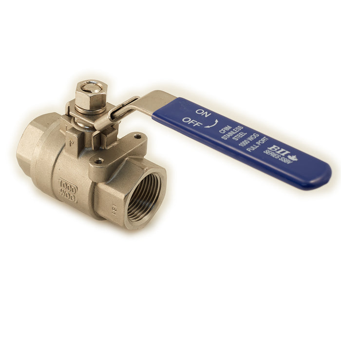 1" Stainless Ball Valve