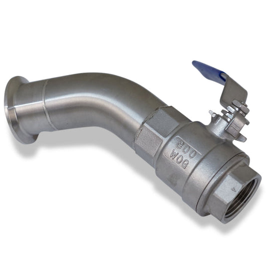 1" Stainless Drawoff Valve for WSE Evaporator