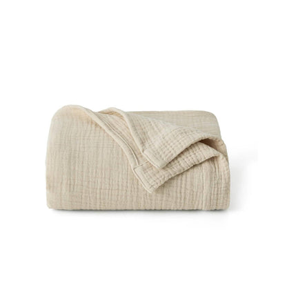 GentleSoft™ 100% Cotton Gauze Spring Throw Blanket