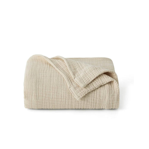 GentleSoft™ 100% Cotton Gauze Spring Throw Blanket