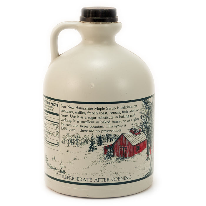 1/2 Gallon Plastic Jug of Grade A Dark Color - Robust Taste Maple Syrup
