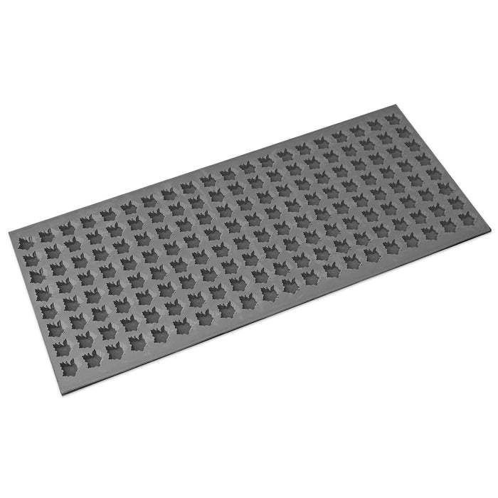 1/3 oz Maple Leaf Rubber Candy Mold (160 Cavity)