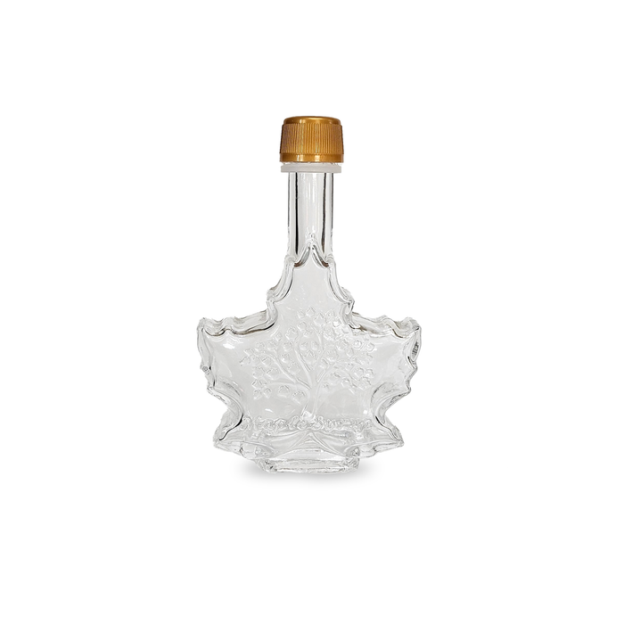 1.7oz/50ml Leaf Glass Nip with Tree
