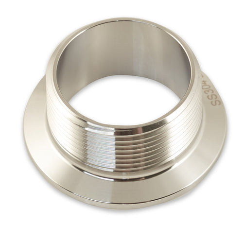 2" Tri Clamp Ferrule w/1 1/2" Male Pipe Thread