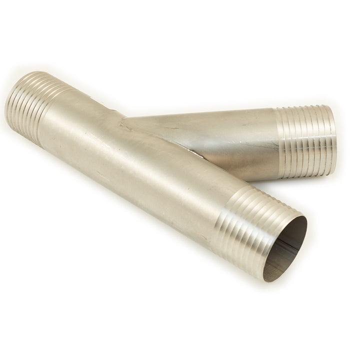 2" x 2" x 2" Stainless Steel Insert Y