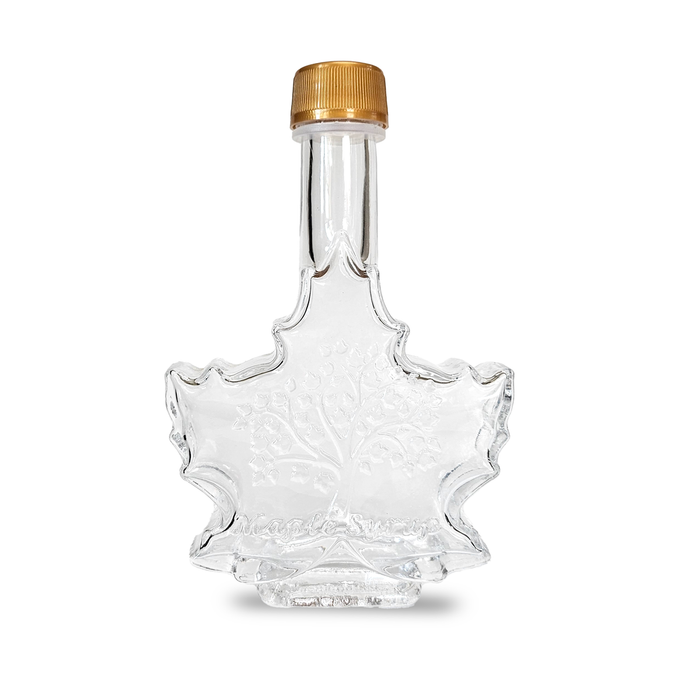 250 ml Glass Leaf with Tree