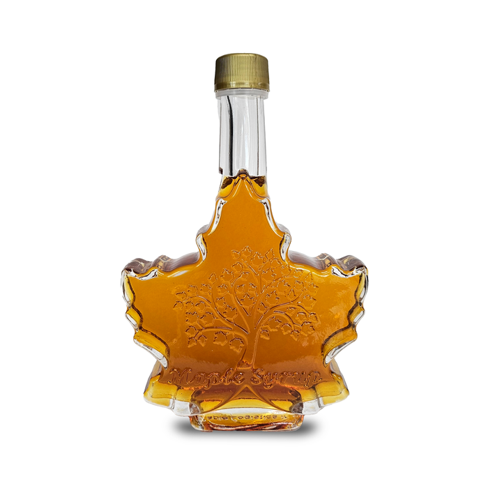250 ml Glass Leaf with Tree