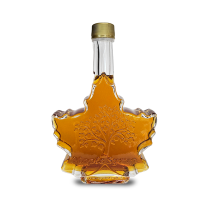 250 ml Glass Leaf with Tree