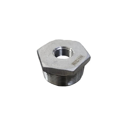 2"x1/2" Stainless Threaded Reducing Bushing