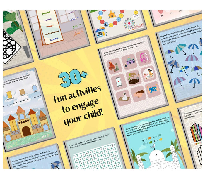 30 Duas for 30 Days Activity Book LITTLE FIG