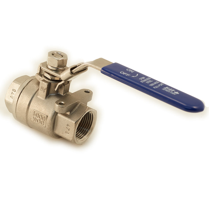 3/4" Stainless Ball Valve