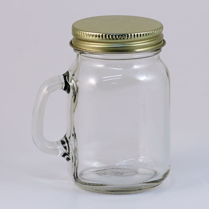 4 oz. Glass Mason Jar Mug (24 per case)