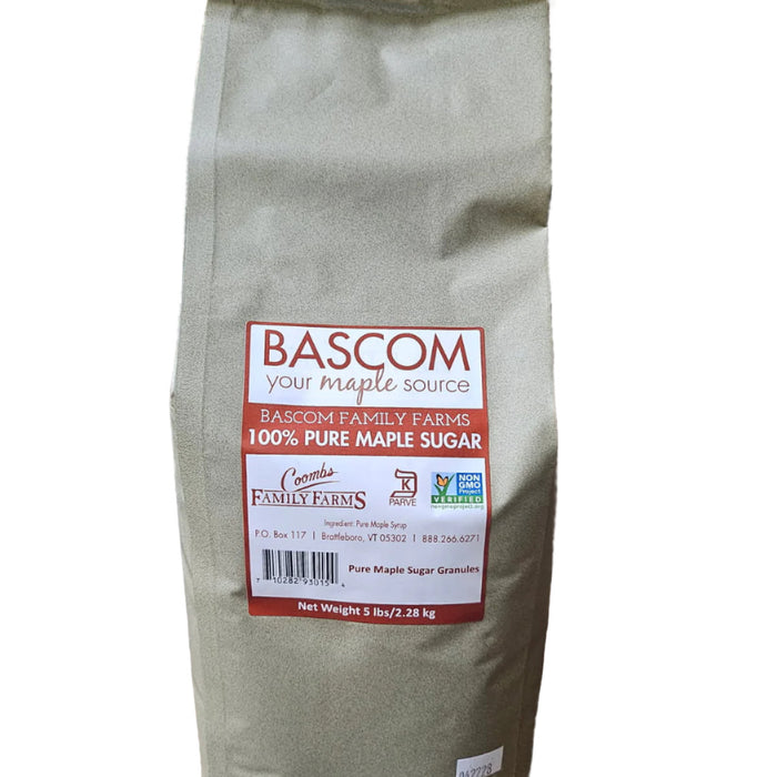 5 lb Bag Pure Maple Sugar Sifted Granules