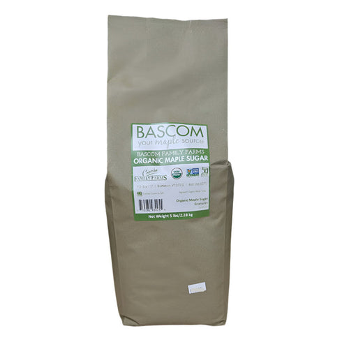 5 lb Bag Sifted Granules Organic Maple Sugar