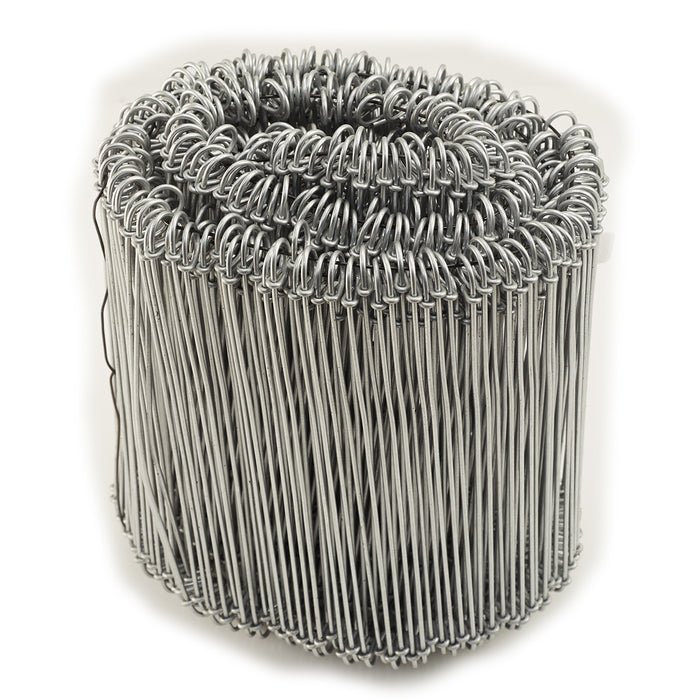 6" Heavy Duty 16 Gauge Galvanized Wire Ties (500/Roll)