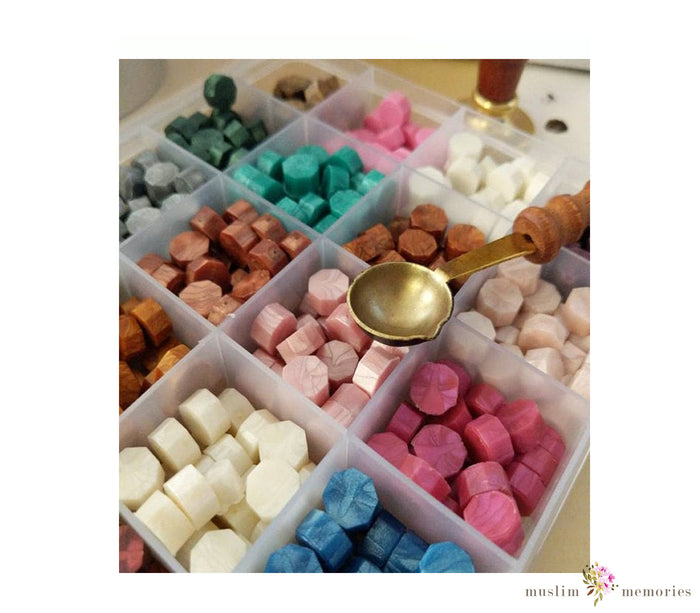600pcs Wax Beads Kit Muslim Memories