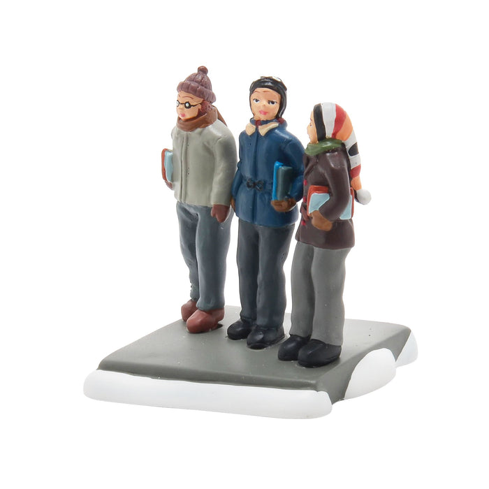A Christmas Story Village | C'mon Guys, Wait Up! | Village Figures