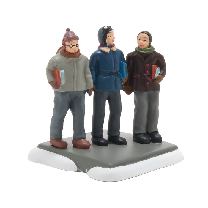 A Christmas Story Village | C'mon Guys, Wait Up! | Village Figures