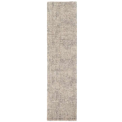 Aiden Rug in Gray/Ivory