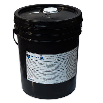 Airablo/D&G Vacuum Pump Radiator Oil (5 gal. pail) for Airblo Pumps with Oil Cooler Kit & 8cfm Pump Heads