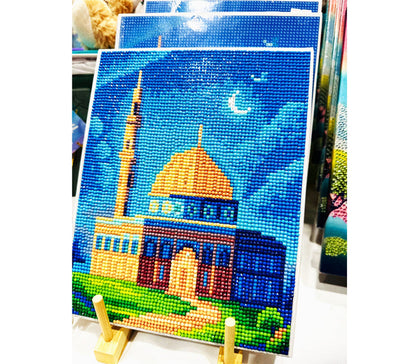 Al Quds Diamond Art Canvas LITTLE MUSLIM CRAFT