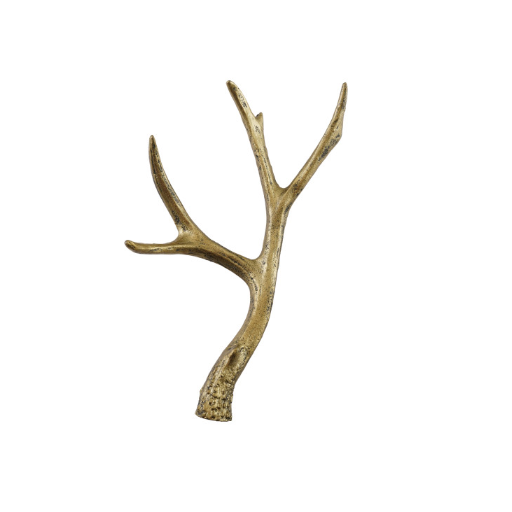 Antler Decor in Gold
