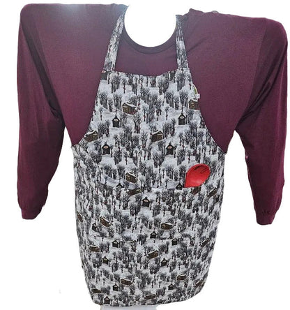 Apron with Maple Syrup Containers