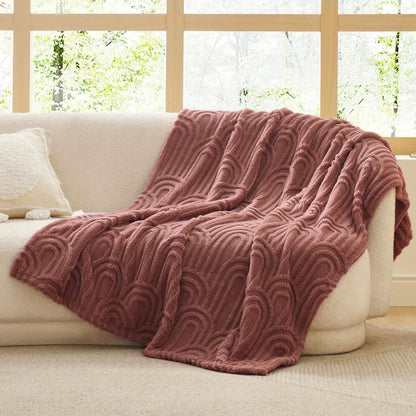 Throw / Dusty Pink