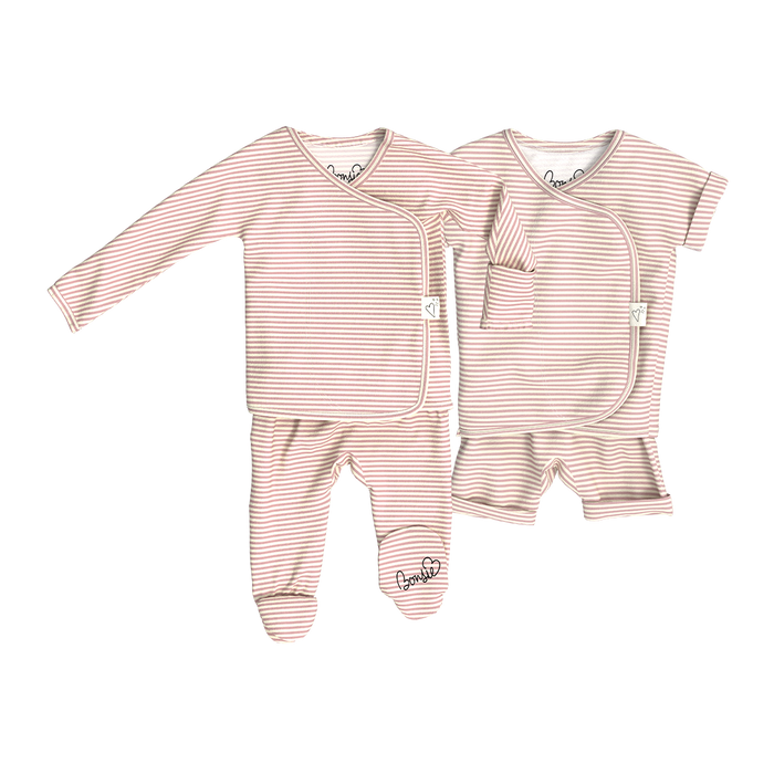 Baby Bundle - Berry Twist Footie + Romper