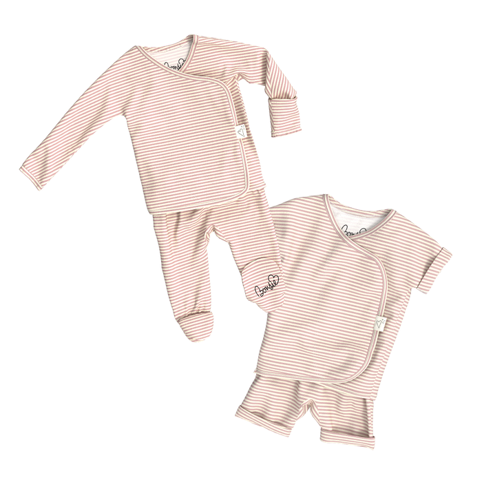 Baby Bundle - Berry Twist Footie + Romper